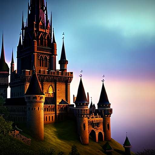 Wizard's Castle Custom Midjourney Prompt - Create Your Own Mystic Fantasy World - Socialdraft