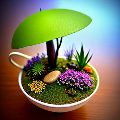 Miniature Garden Midjourney Prompt for Customized Text-to-Image Creation - Socialdraft