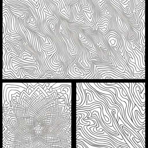 Reverse Coloring Book: For Relaxation and Stress Relief