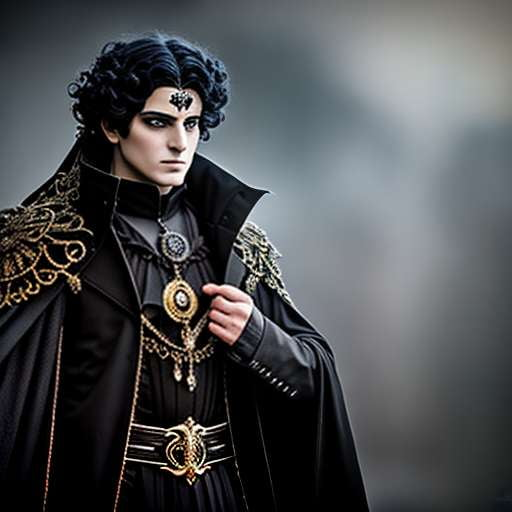 Hades Cosplay Costume - Midjourney Prompt for Image Creation - Socialdraft