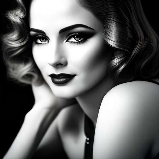 Sultry Hollywood Icon Portrait Midjourney Prompt - Socialdraft