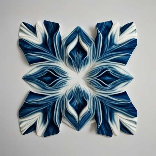 Shibori Dye Art Tiles - Create Unique Tie-Dye Designs with Midjourney Prompts - Socialdraft