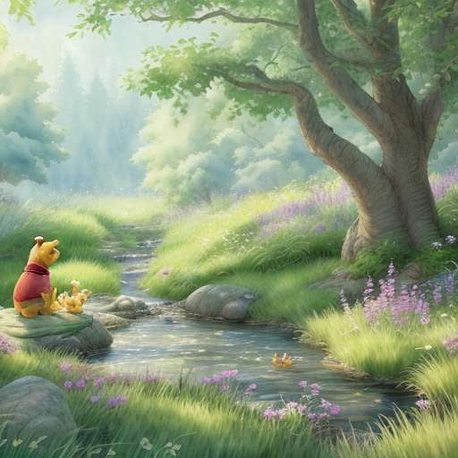 Midjourney Prompts: Recreate Winnie the Pooh Scenes with Your Own Twist - Socialdraft