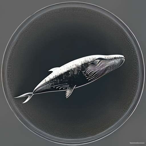 Humpback Whale Fluke Mandala - Midjourney Text-to-Image Prompt - Socialdraft