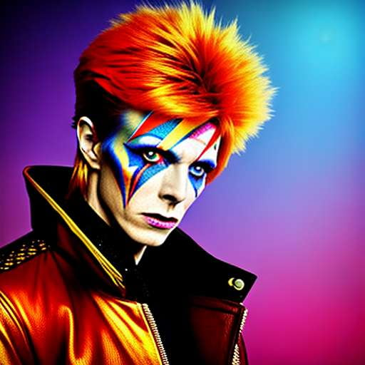 Ziggy Stardust Midjourney Prompt - David Bowie Inspired Image Generation - Socialdraft