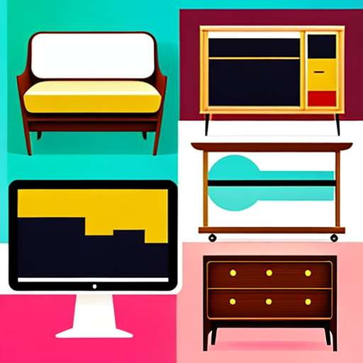 Mid-Century Modern Furniture Logo Midjourney Prompt - Socialdraft