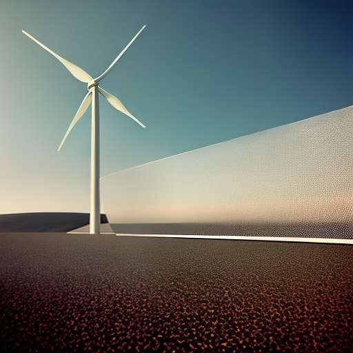 Green Energy Wind Turbine Midjourney Prompt - Socialdraft