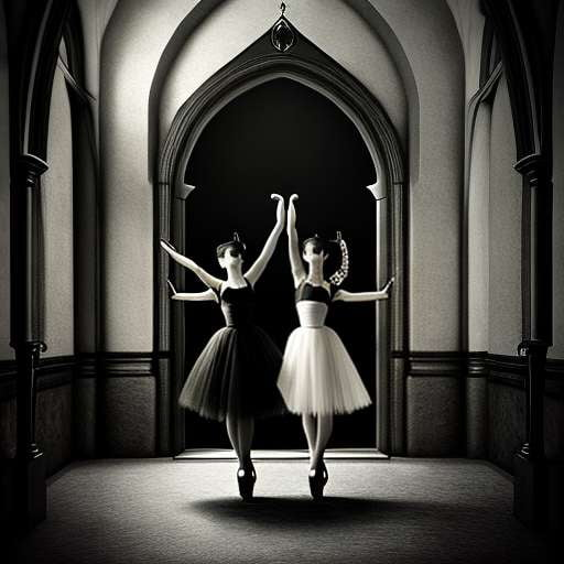 Witchy Ballerinas Midjourney Prompt - Create Your Own Enchanting Dance! - Socialdraft
