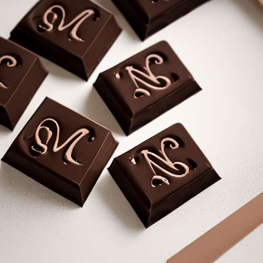 Melting Chocolate Monogram Midjourney Prompt - Socialdraft