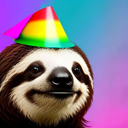 Sloth Party Midjourney Prompt - Socialdraft
