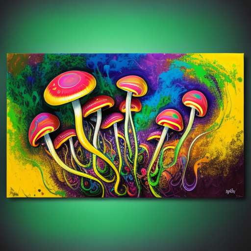 Trippy Trip Psychedelic Coloring Book – Midjourney Prompts – Socialdraft