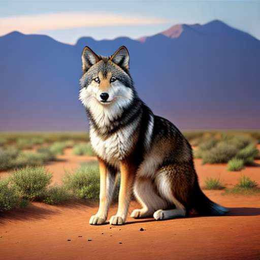 Mexican Gray Wolf Midjourney Prompt: Create your Own Unique Wolf Art - Socialdraft
