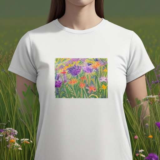 Floral Midjourney T-Shirt Designs for Customization - Socialdraft