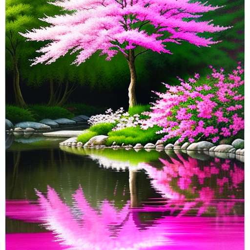 Sakura Garden Midjourney Prompt: Create Your Own Cherry Blossom Masterpiece! - Socialdraft