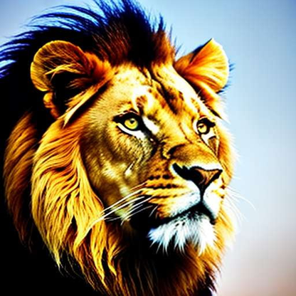 Lion King Crown Midjourney Prompt - Socialdraft