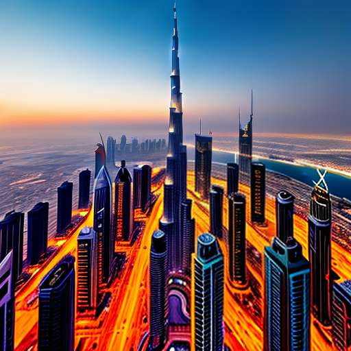 Burj Khalifa Midjourney Masterpiece Prompt - Socialdraft