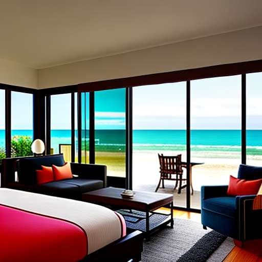 Beach Hotel Paradise: Customizable Midjourney Prompt for Image Creation - Socialdraft