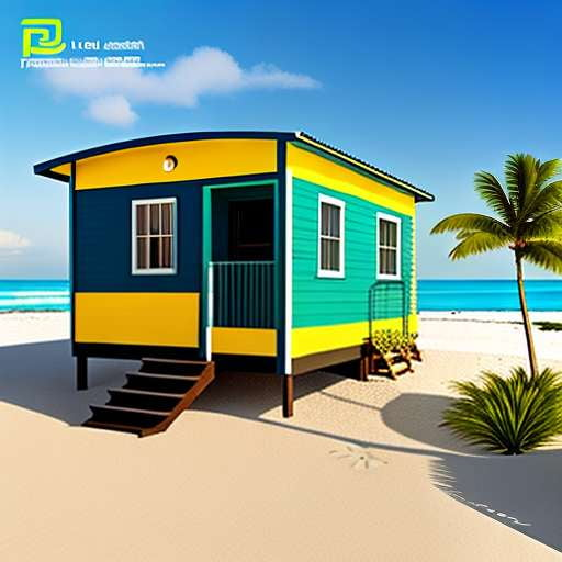 Tropical Beach Midjourney Creation | Customizable Image Prompt - Socialdraft