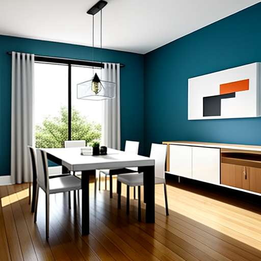 "Create Your Dream Modern Dining Room with Midjourney" - Socialdraft