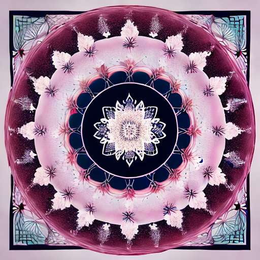 Cherry Blossom Mandala Midjourney Prompts for Creative Expression - Socialdraft