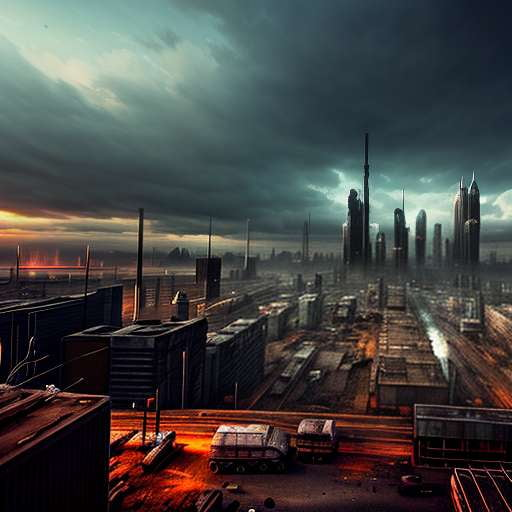 Half-Life City Midjourney Prompt - Create Your Own Futuristic Metropolis - Socialdraft
