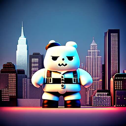Stay Puft Marshmallow Man Midjourney Prompt for Ghostbusters Fans - Socialdraft
