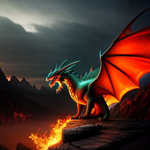 Dragon Breath Midjourney Image Prompt for Custom Creations - Socialdraft