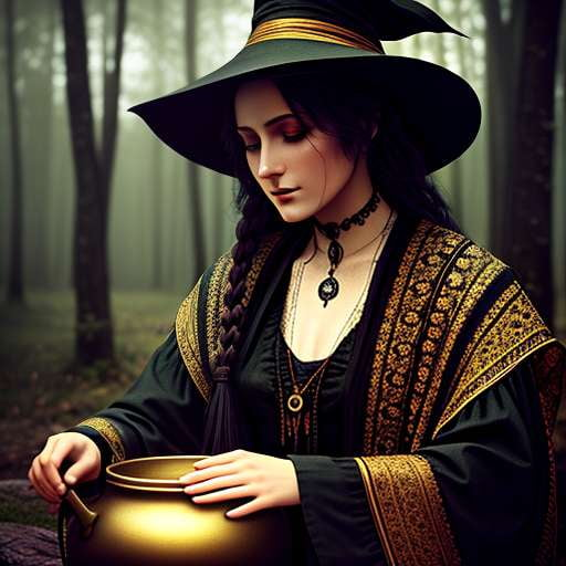 Witchy Midjourney Prompts for Stunning Artwork Creations - Socialdraft