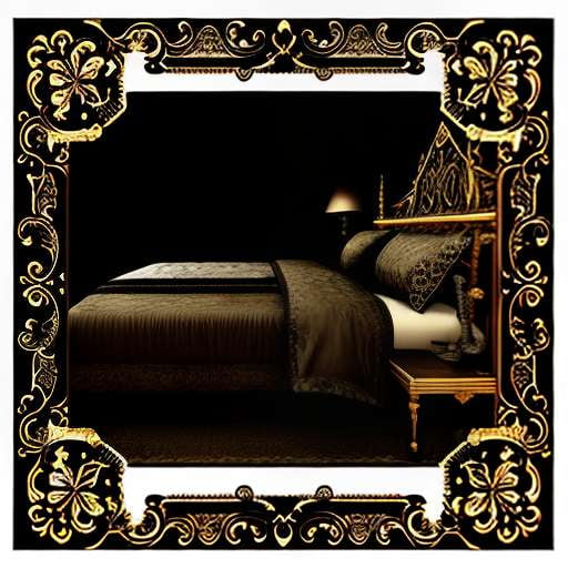 Gothic Bedding Design Midjourney Image Prompt for Custom Creations - Socialdraft