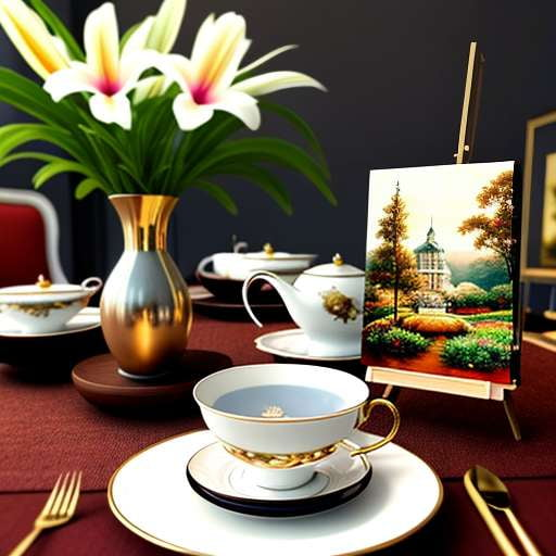"Customizable High Tea Midjourney Prompts – Create Unique Artwork Inspired by Afternoon Tea" - Socialdraft