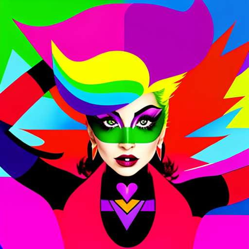 Gaga Cartoon Character Midjourney Prompt - Socialdraft