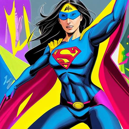 Superheroine Midjourney Prompts: Create Your Own Unique Superhero Women - Socialdraft
