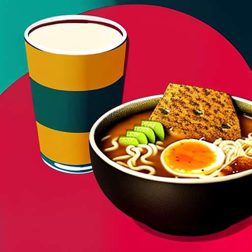 Ramen and Beer Midjourney: Customizable Image Prompts for Foodies and Drink Enthusiasts - Socialdraft