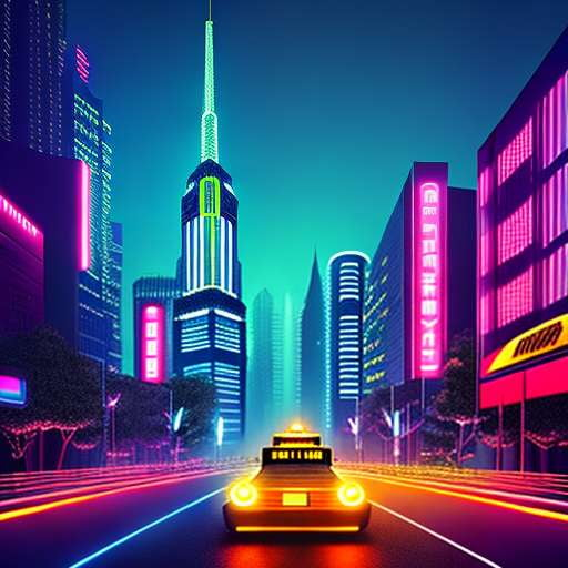 Blade Runner Cab Midjourney Prompt - Customizable Film Noir Style Image Generation - Socialdraft
