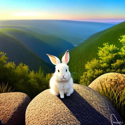 Mountain Bunny Midjourney Prompt - Create Custom Artwork with Ease - Socialdraft