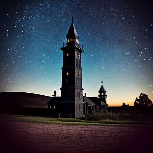 Victorian Astronomy Tower Midjourney Prompt - Customizable Astronomical Art - Socialdraft