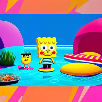 Midjourney Spongebob Cartoon Generator - Customizable and Fun! - Socialdraft