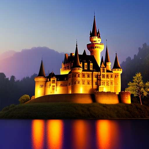 "Wonder Castle in the Cloud" Customizable Midjourney Prompt for Image Generation - Socialdraft