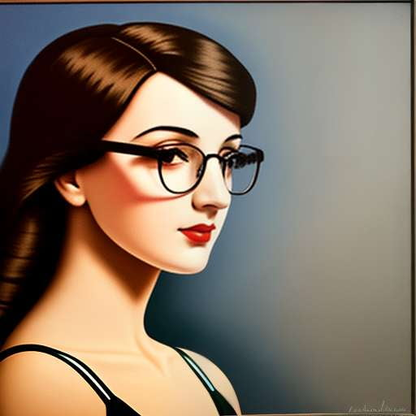 "Customizable Glasses Doll Portrait Midjourney Prompt for Creative Image Generation" - Socialdraft