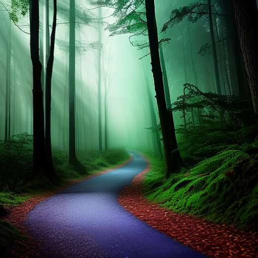 Full Moon Forest Midjourney Prompt - Customizable Text-to-Image Creation for Your Own Enchanted Forest Art - Socialdraft