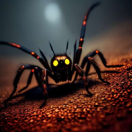 Arachnid Terror Midjourney Prompt: Create your own Nightmarish Spider - Socialdraft