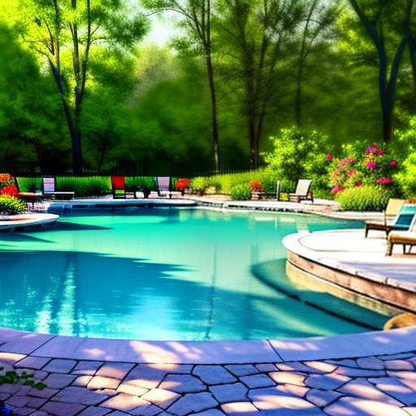 "Create Your Own Impressionist Pool Art with Midjourney Prompts" - Socialdraft