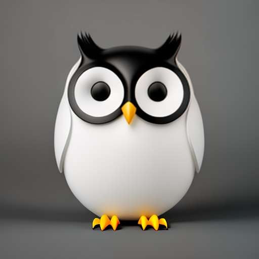 Midjourney Owl in Tuxedo: Customizable Text-to-Image Prompt - Socialdraft