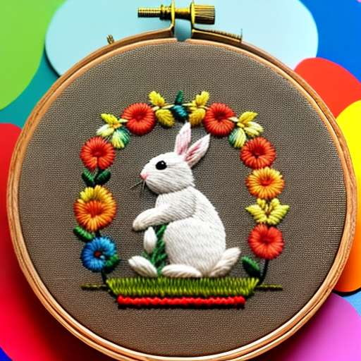 Customizable Cute Embroidery Midjourney Prompt for DIY Crafting - Socialdraft