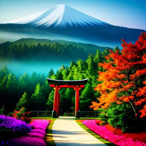 Japanese Torii Gate Midjourney Prompt - Customizable Image Creation - Socialdraft