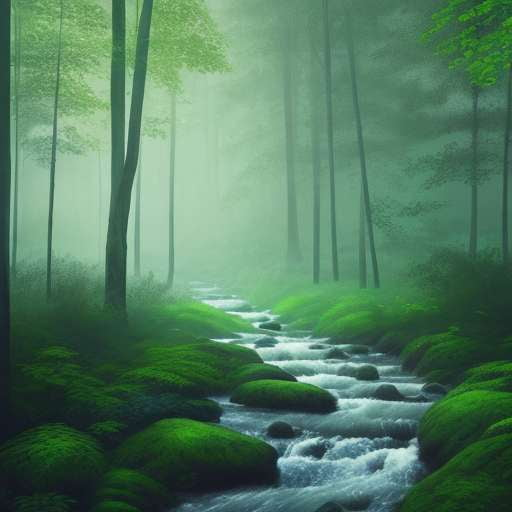 Midjourney Forest Landscapes: Customizable and Lush Prompts - Socialdraft