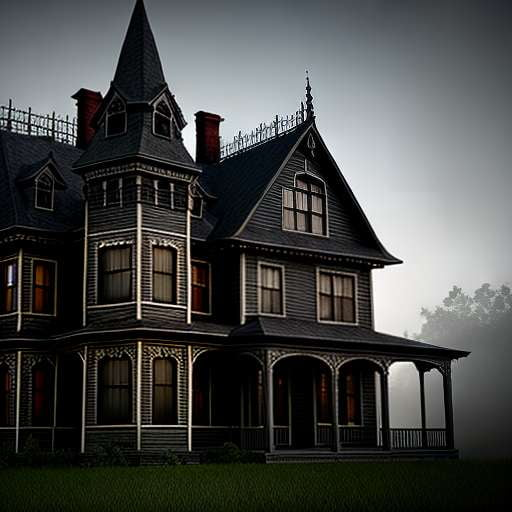Haunted Mansion Midjourney 3D Prompts - Create Your Own Spooky Scenes! - Socialdraft