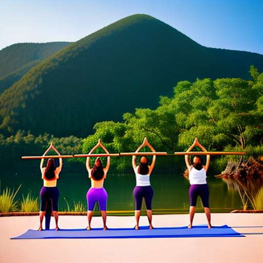 All-Inclusive Yoga Retreat Midjourney Prompt - Customizable and Unique Yoga Images - Socialdraft