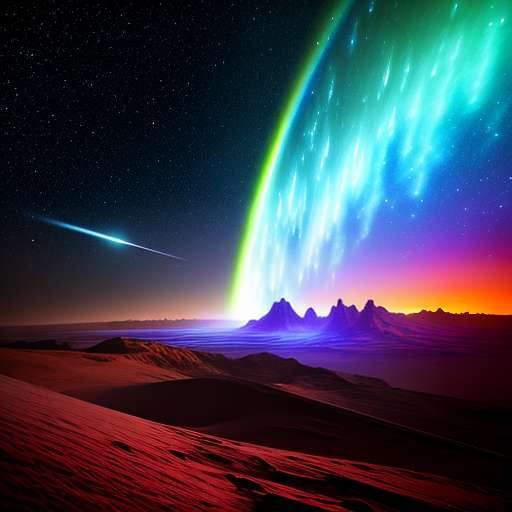 Comet Tail Midjourney Prompt - Create Stunning Galaxy Art - Socialdraft