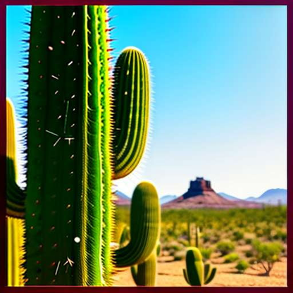 Cactus Dreams - Customizable Midjourney Prompt for Unique Text-to-Image Creation - Socialdraft